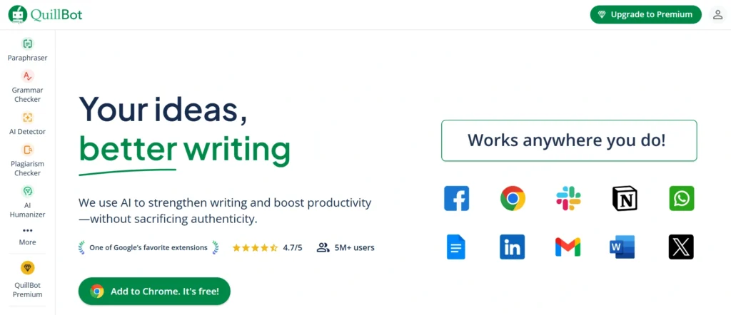 AI Letter Writing: QuillBot
