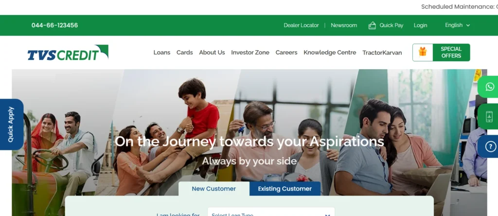 Finance Companies in Chennai: TVS Credit Services