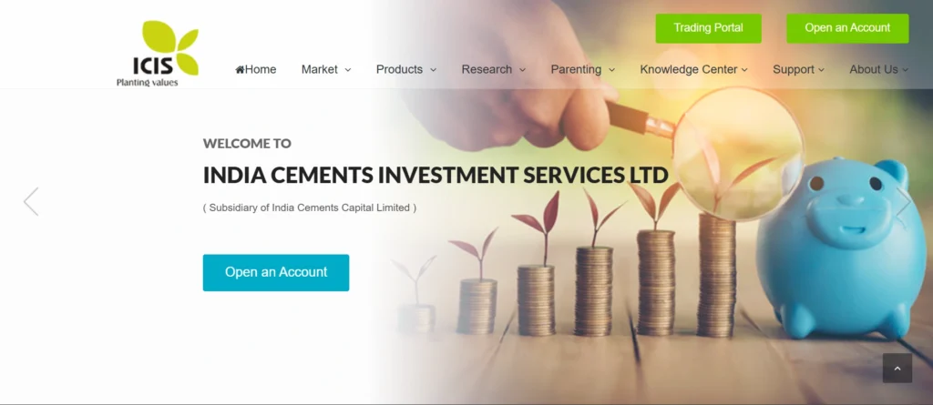 Finance Companies in Chennai: India Cements Investment Services Limited