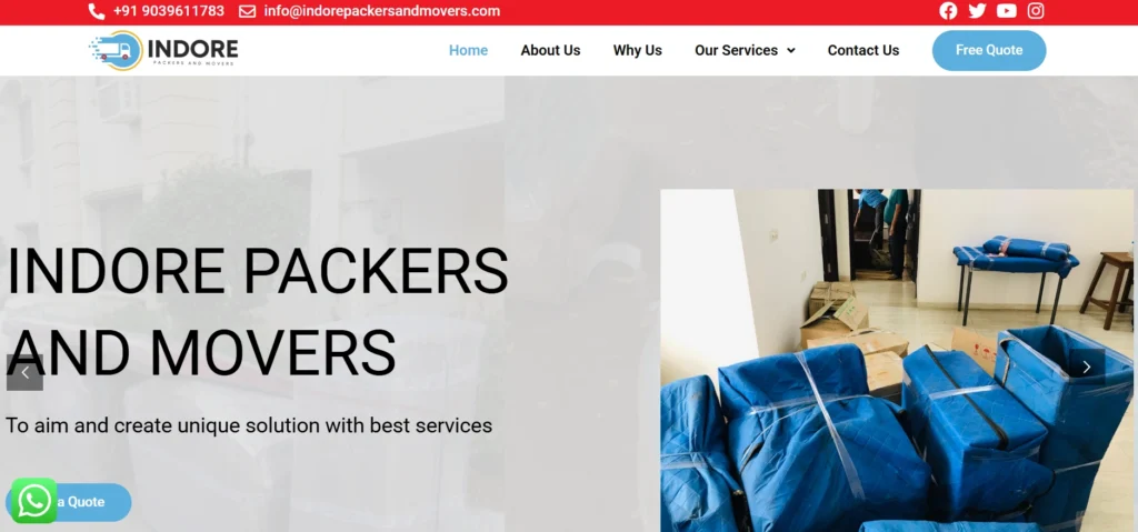 Best Packers and Movers in Indore: Indore Packers and Movers