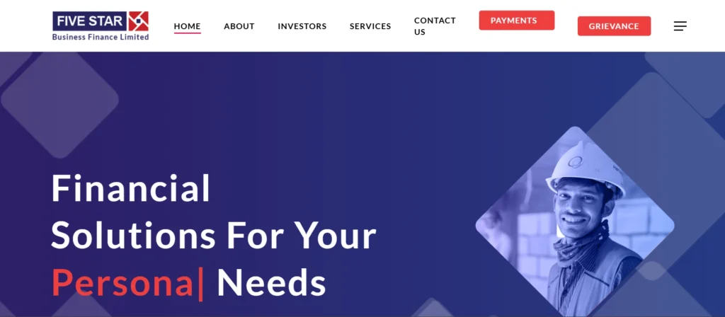 Finance Companies in Chennai: Five Star Business Finance