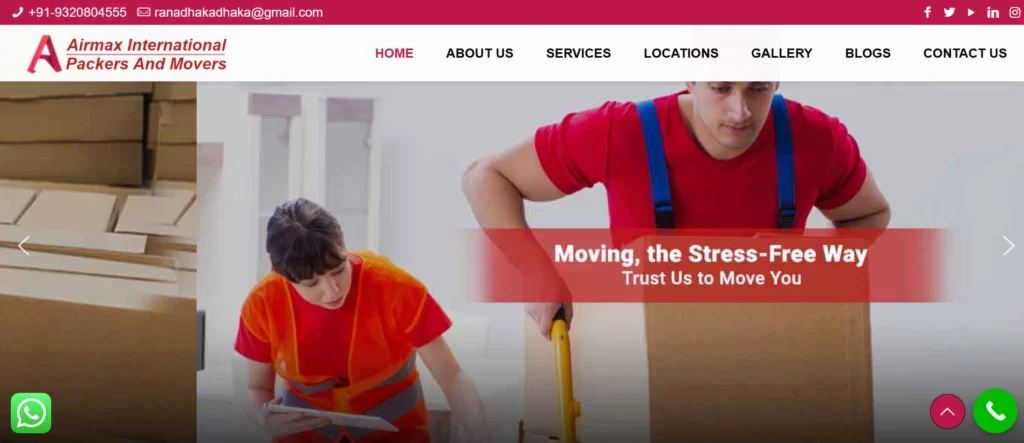 Best Packers and Movers in Mumbai: Airmax International Packers and Movers