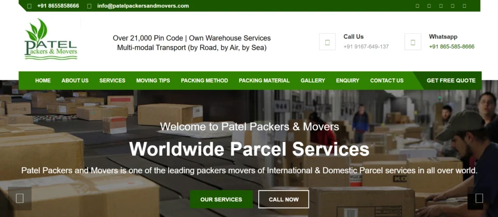  Best Packers and Movers in Mumbai: Patel Packers and Movers
