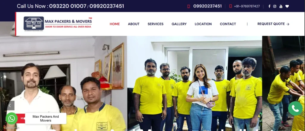 Best Packers and Movers in Mumbai: Max Packers and Movers