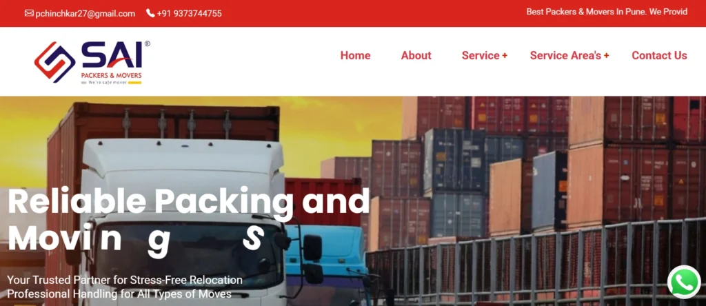 Best Packers and Movers in Mumbai: Sai Packers and Movers