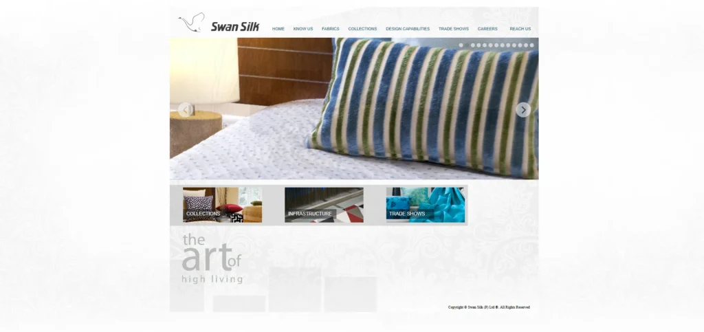 Textile Company in Bangalore - Swan Silk Pvt Ltd