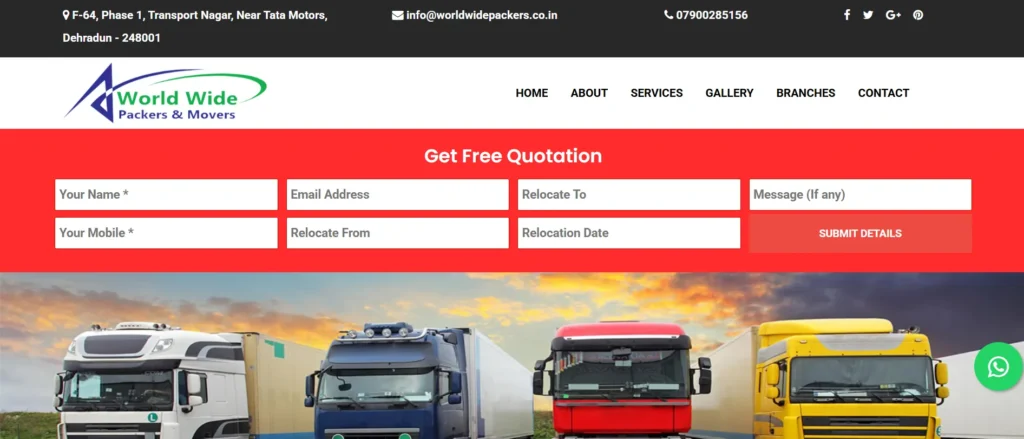 Packers and Movers in Dehradun - World Wide Packers And Movers