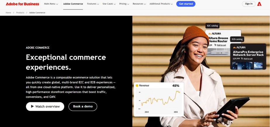 BigCommerce alternatives-adobe