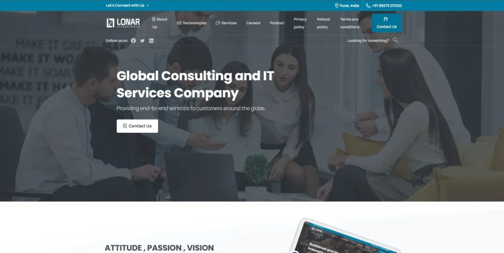Software companies in Baner-Lonar Technologies Private Limited