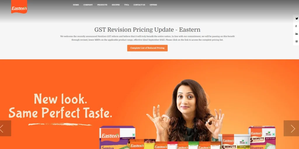 Eastern Condiments Pvt. Ltd.-Food Manufacturing Companies in Bangalore