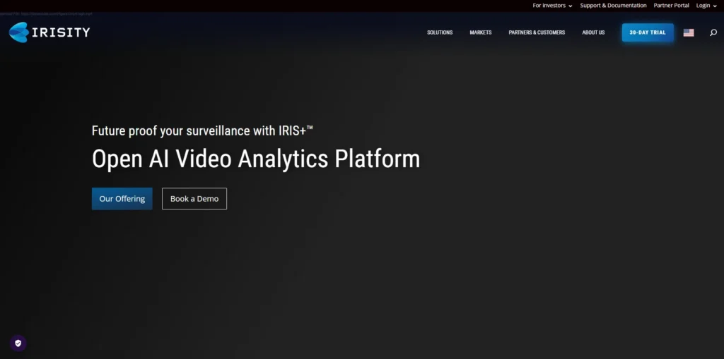 Irisity AB-Intelligent Video Analytics market