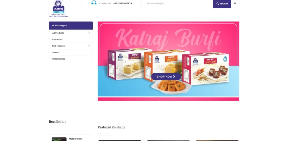 Katraj Dudh Dairy-Food Manufacturing Companies in Pune 