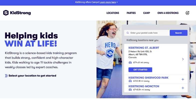 KidStrong Franchise Cost