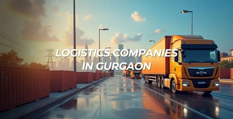 Logistics Companies in Gurgaon