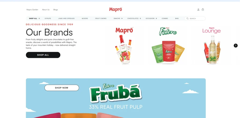 Mapro Foods Pvt. Ltd.- Food Manufacturing Companies in Pune