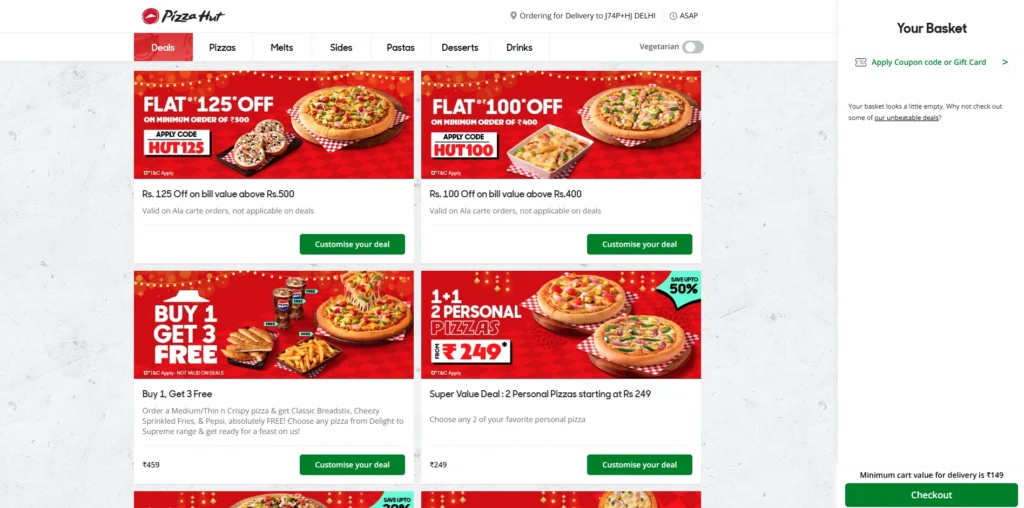 Pizza Hut-Fast Food Franchises