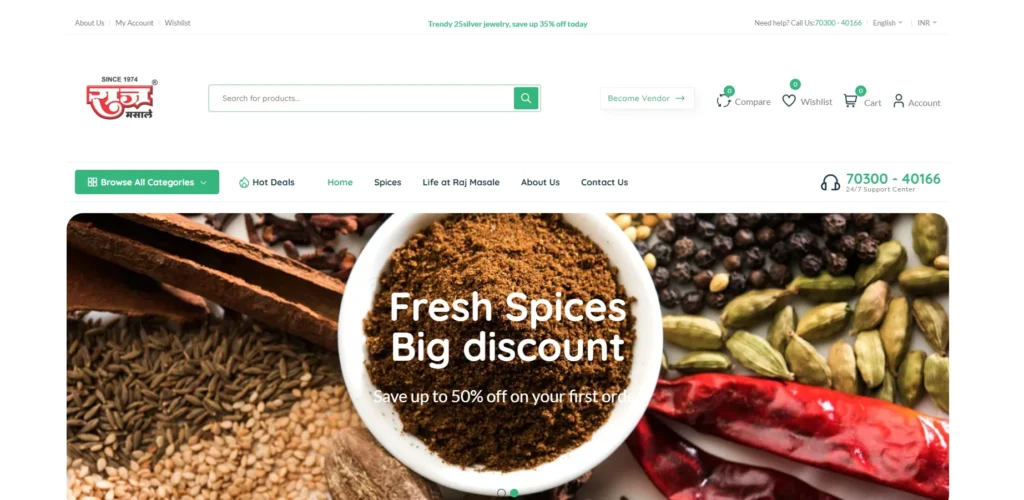 Raj Masale-Food Manufacturing Companies in Pune 