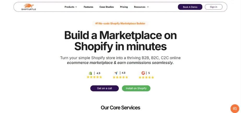 Shipturtle Marketplace Creator - Best multivendor marketplace software