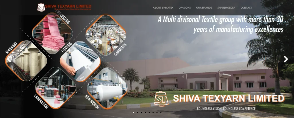 Shiva Texyarn Limited-Textile Companies in Tamil Nadu