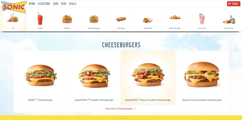 Sonic Drive-In-Fast Food Franchises