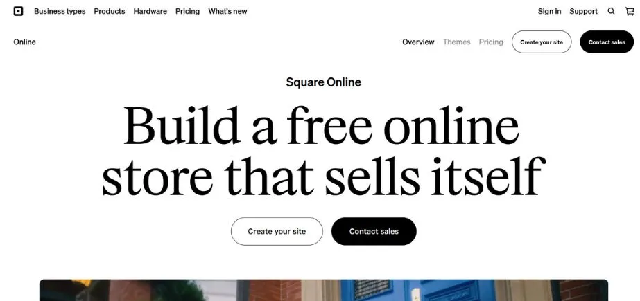 Square Online - Best ecommerce platform for small business