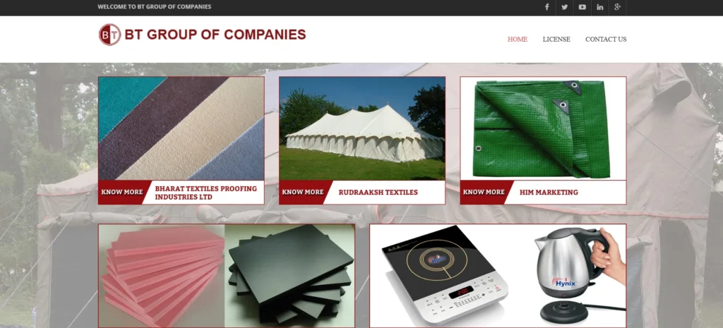 Bharat Textiles & Proofing Industries Limited-Textile Companies in Tamil Nadu