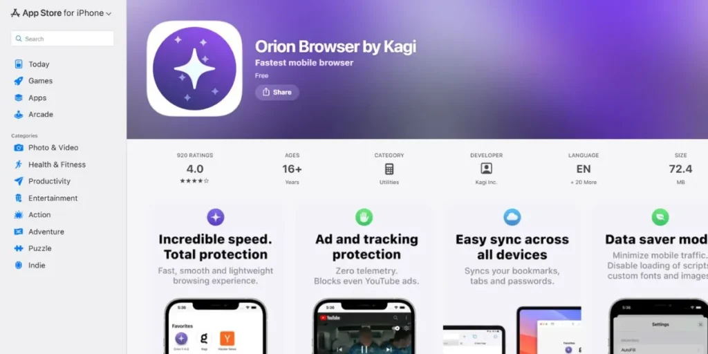 Best Browsers for Mac