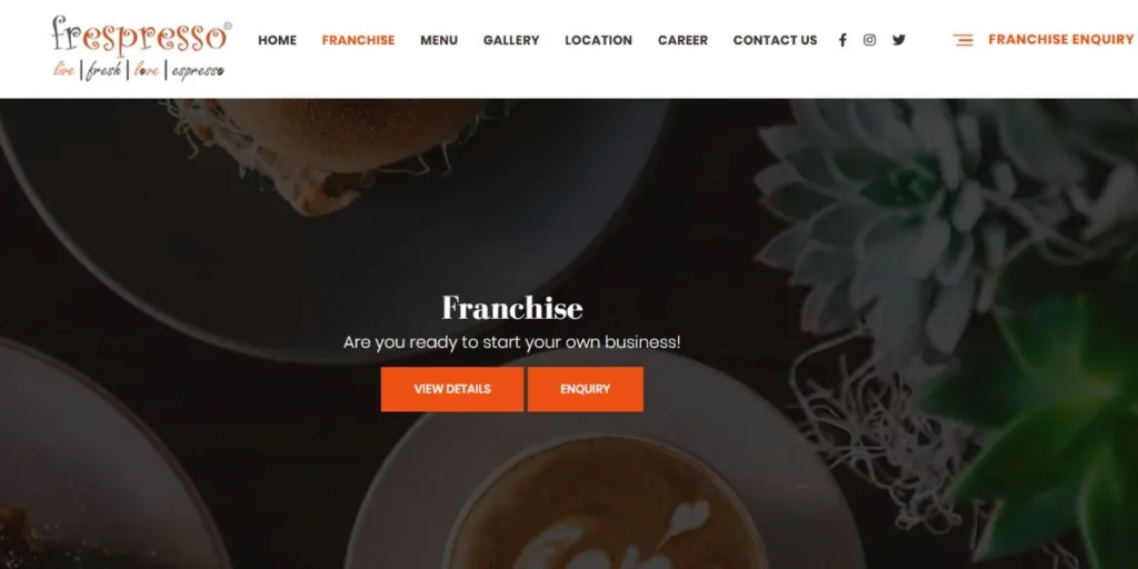 Coffee Franchise in India
