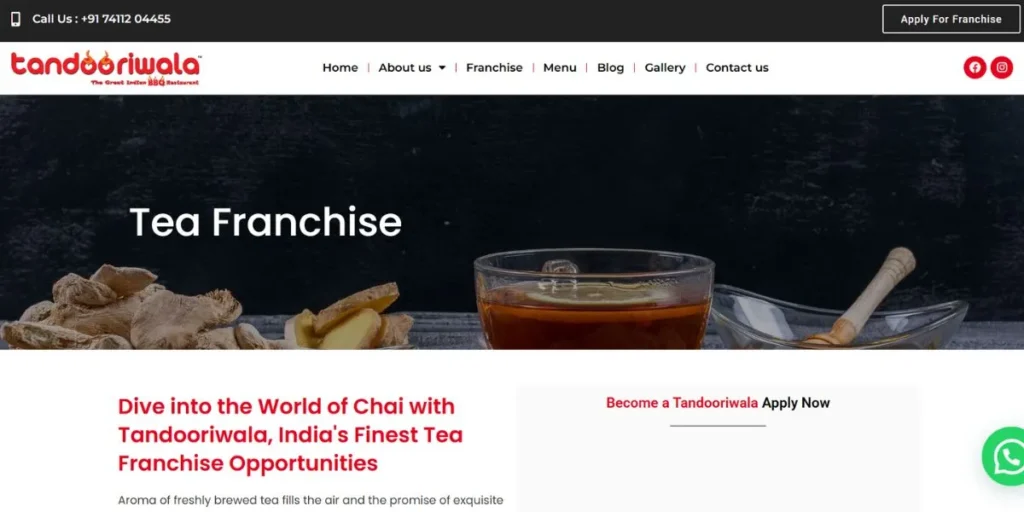 Coffee Franchise in India
