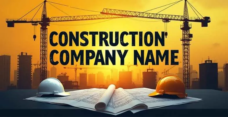 Construction Company Name Ideas