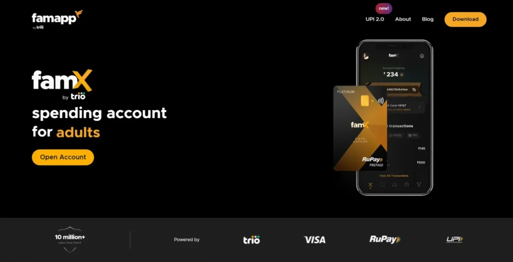 Neo Bank in India - FamPay