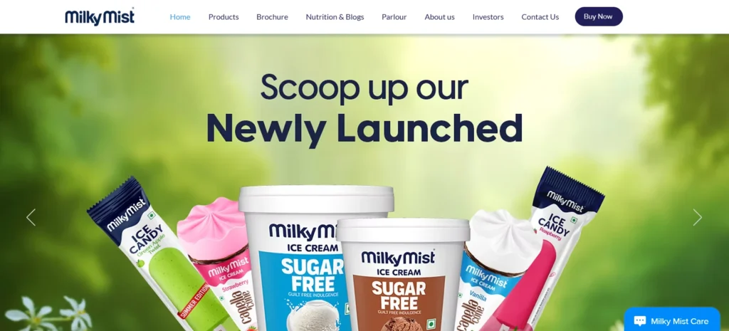 food manufacturing companies in erode Milky Mist