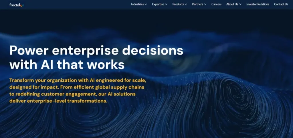 Fractal Analytics - AI Development Companies In India