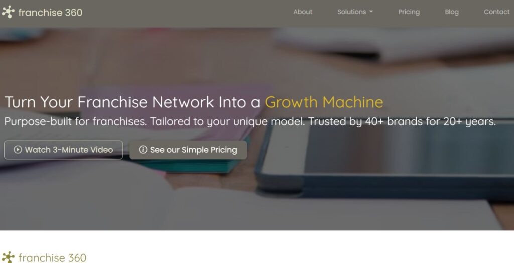 Franchise Management Software