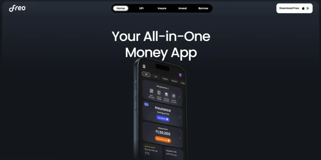 Neo Bank in India - Freo