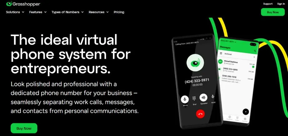 Grasshopper - Best Office Phone Systems for Small Business