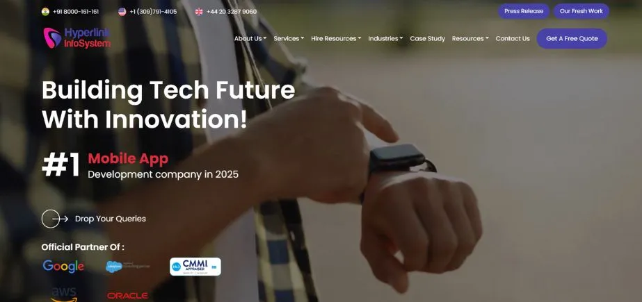 Hyperlink InfoSystem - Mobile App Development Companies in Germany