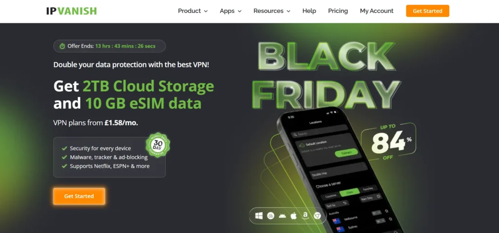 VPN for Android TV - IPVanish