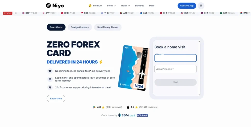 Neo Bank in India - Niyo