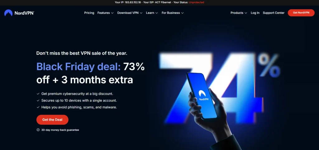VPN for Android TV - NordVPN