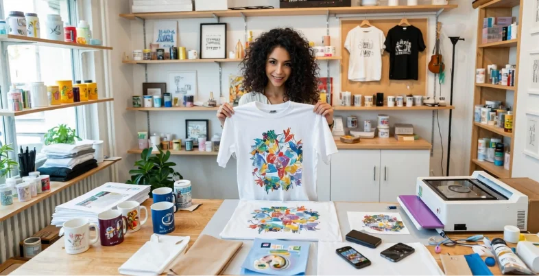 Print-on-Demand Merchandise-Business Ideas for College Students