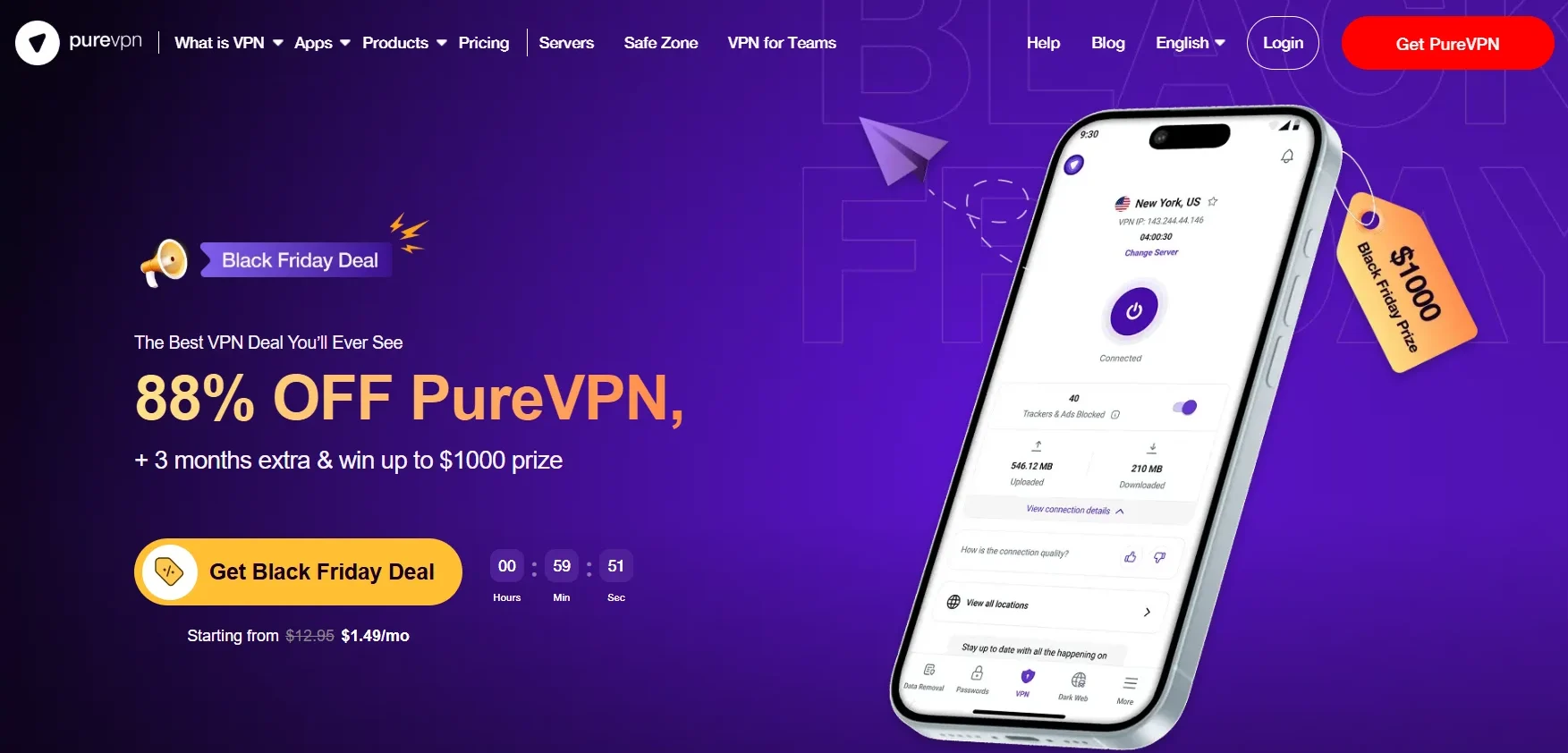 VPN for Apple TV - PureVPN