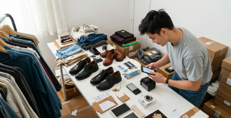 Reselling or Flipping Goods-Business Ideas for College Students