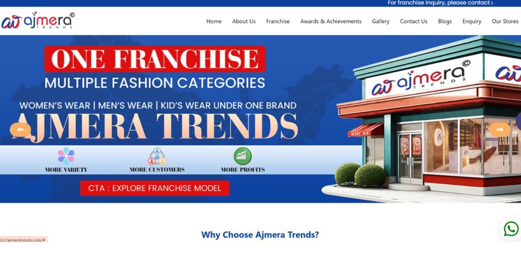 Retail Store Franchises in India