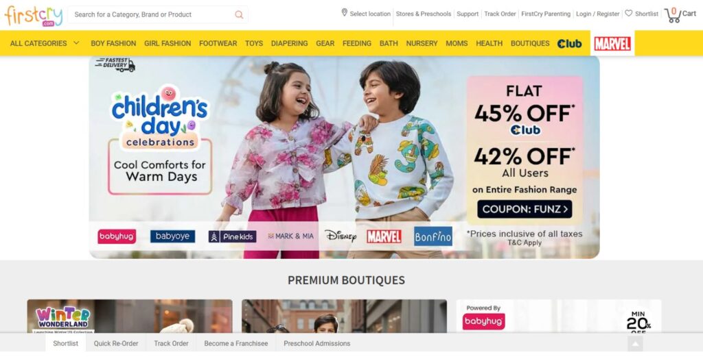 Retail Store Franchises in India