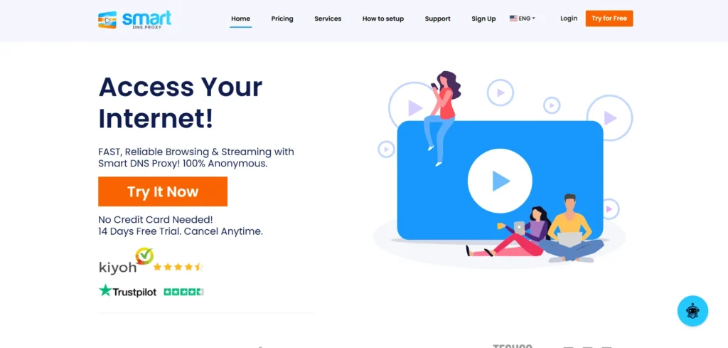 VPN for Apple TV - SmartDNSProxy