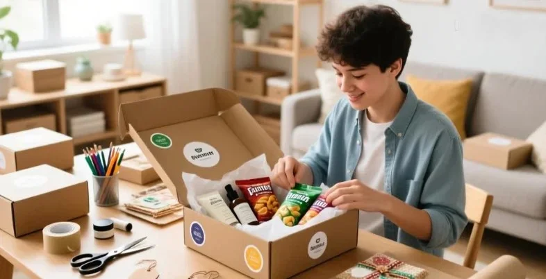 Subscription Box _ Curated Goods-Business Ideas for College Students