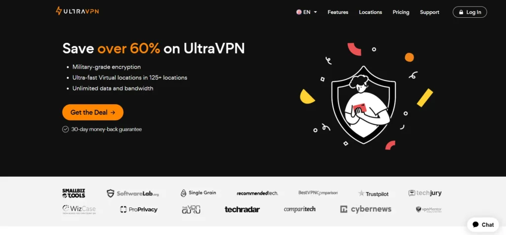  VPN for Apple TV - UltraVPN