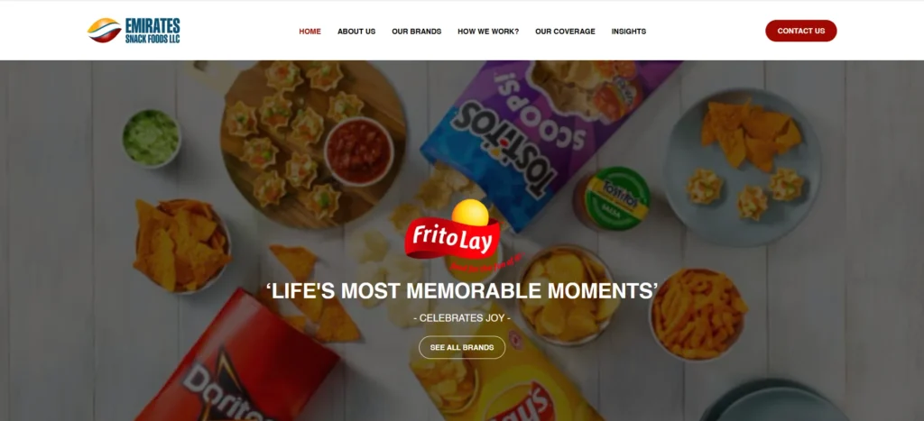 food trading companies in dubai Emirates Snack