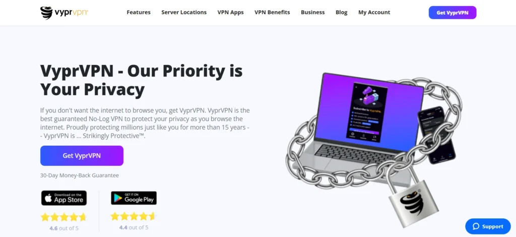 VPN for Android TV - VyprVPN
